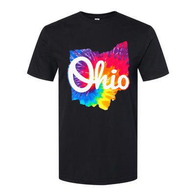 I Love My Ohio Home Script Softstyle CVC T-Shirt