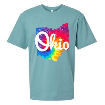 I Love My Ohio Home Script Sueded Cloud Jersey T-Shirt