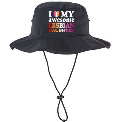 I Love My Awesome Lesbian Daughter Legacy Cool Fit Booney Bucket Hat