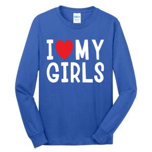 I Love My Family Celebration Cute Gift Tall Long Sleeve T-Shirt