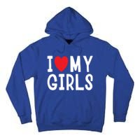 I Love My Family Celebration Cute Gift Tall Hoodie