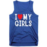 I Love My Family Celebration Cute Gift Tank Top