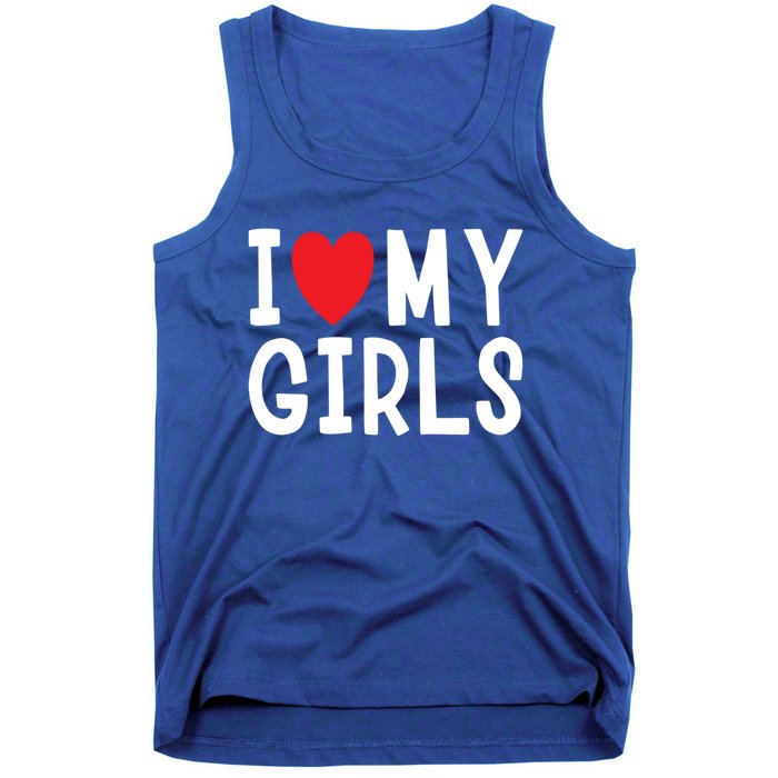 I Love My Family Celebration Cute Gift Tank Top