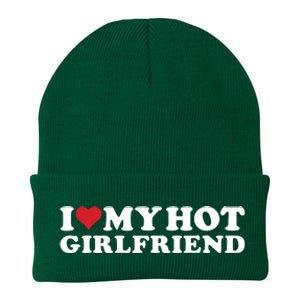 I Love My Hot Girlfriend I Heart My Hot Girlfriend Gf Knit Cap Winter Beanie