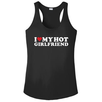 I Love My Hot Girlfriend I Heart My Hot Girlfriend Gf Ladies PosiCharge Competitor Racerback Tank