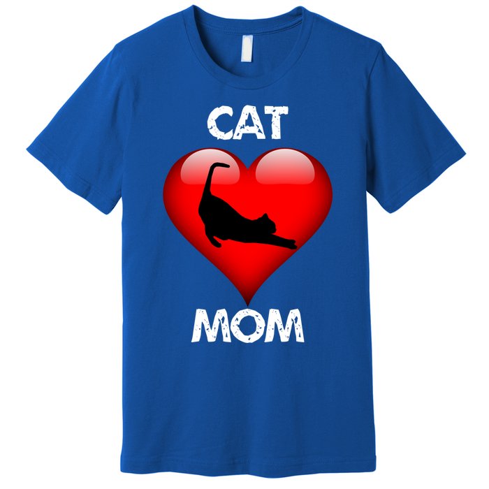 I Love My Cat Cat Mom Funny Gift Premium T-Shirt