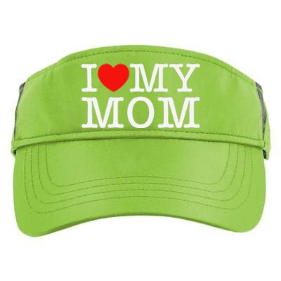 I Love My Mom Adult Drive Performance Visor