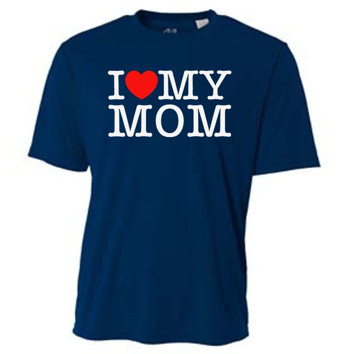 I Love My Mom Cooling Performance Crew T-Shirt