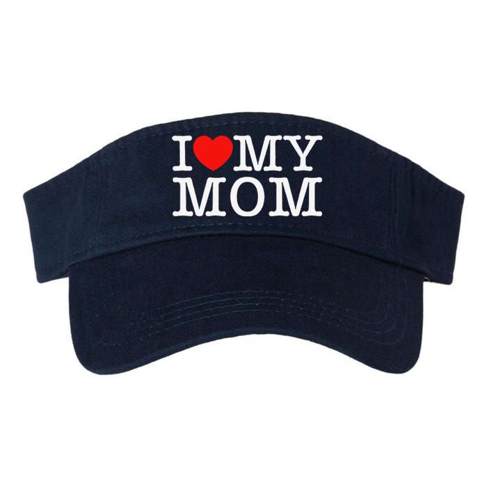 I Love My Mom Valucap Bio-Washed Visor