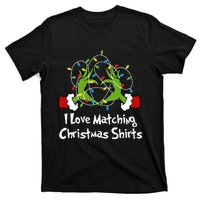 I Love Matching Christmas S But I DonT Lights Couples T-Shirt