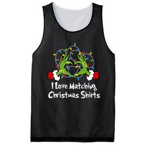 I Love Matching Christmas S But I DonT Lights Couples Mesh Reversible Basketball Jersey Tank