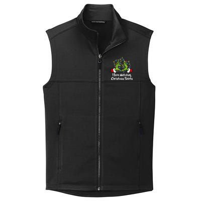 I Love Matching Christmas S But I DonT Lights Couples Collective Smooth Fleece Vest