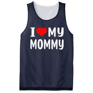 I Love My Mommy Funny Mothers Day Gifts For Mom Mama Mesh Reversible Basketball Jersey Tank