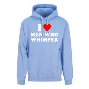 I Love Men Who Whimper Funny Whimper Quotes Unisex Surf Hoodie