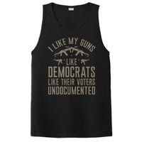 I Like My Guns Like Democrats Like Their Voters Undocumented PosiCharge Competitor Tank