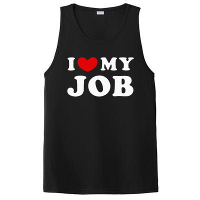 I Love My Job I Heart My Job PosiCharge Competitor Tank