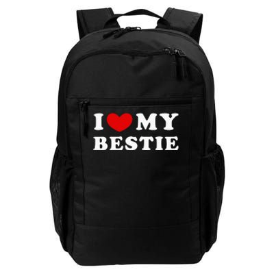 I Love My Bestie Daily Commute Backpack