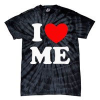 I Love Me I Red Heart Me Tie-Dye T-Shirt