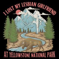 I Lost My Lesbian Girlfriend At Yellowstone National Park 16 in Basic Backpack