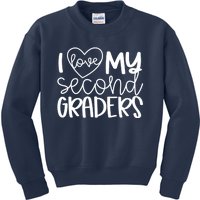 I love My Second Graders (2nd) Back to School Matching Group Kids Sweatshirt