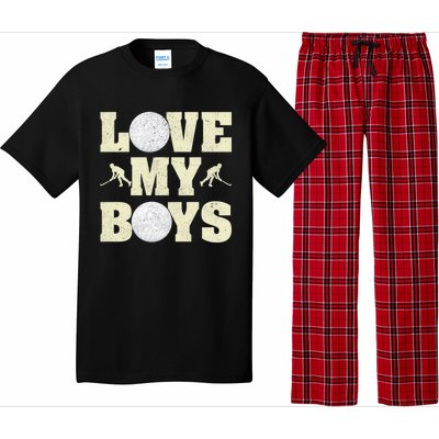 I Love My Golf Funny Fathers Day Golf Dad Funny Gift Pajama Set