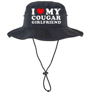 I Love My Cougar Girlfriend I Heart My Cougar GF Legacy Cool Fit Booney Bucket Hat