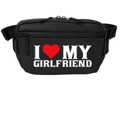 I Love My Girlfriend Crossbody Pack