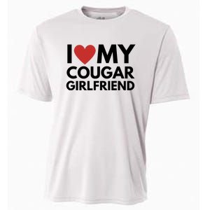 I Love My Cougar Girlfriend Cooling Performance Crew T-Shirt