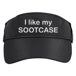 I Like My Sootcase Adult Drive Performance Visor