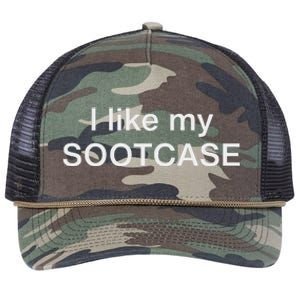 I Like My Sootcase Retro Rope Trucker Hat Cap