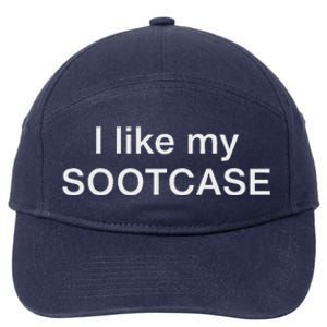 I Like My Sootcase 7-Panel Snapback Hat