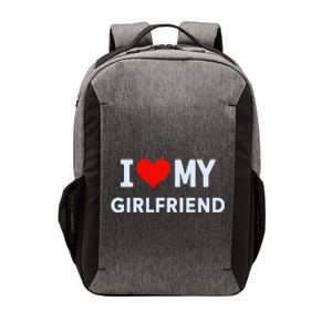 I Love My Hot Girlfriend I Heart My Hot Girlfriend Gf Couple Vector Backpack