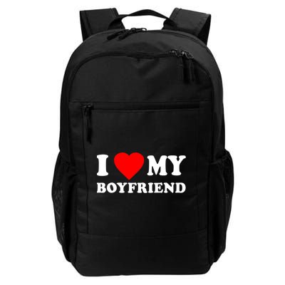I Love My Boyfriend Design Backpack