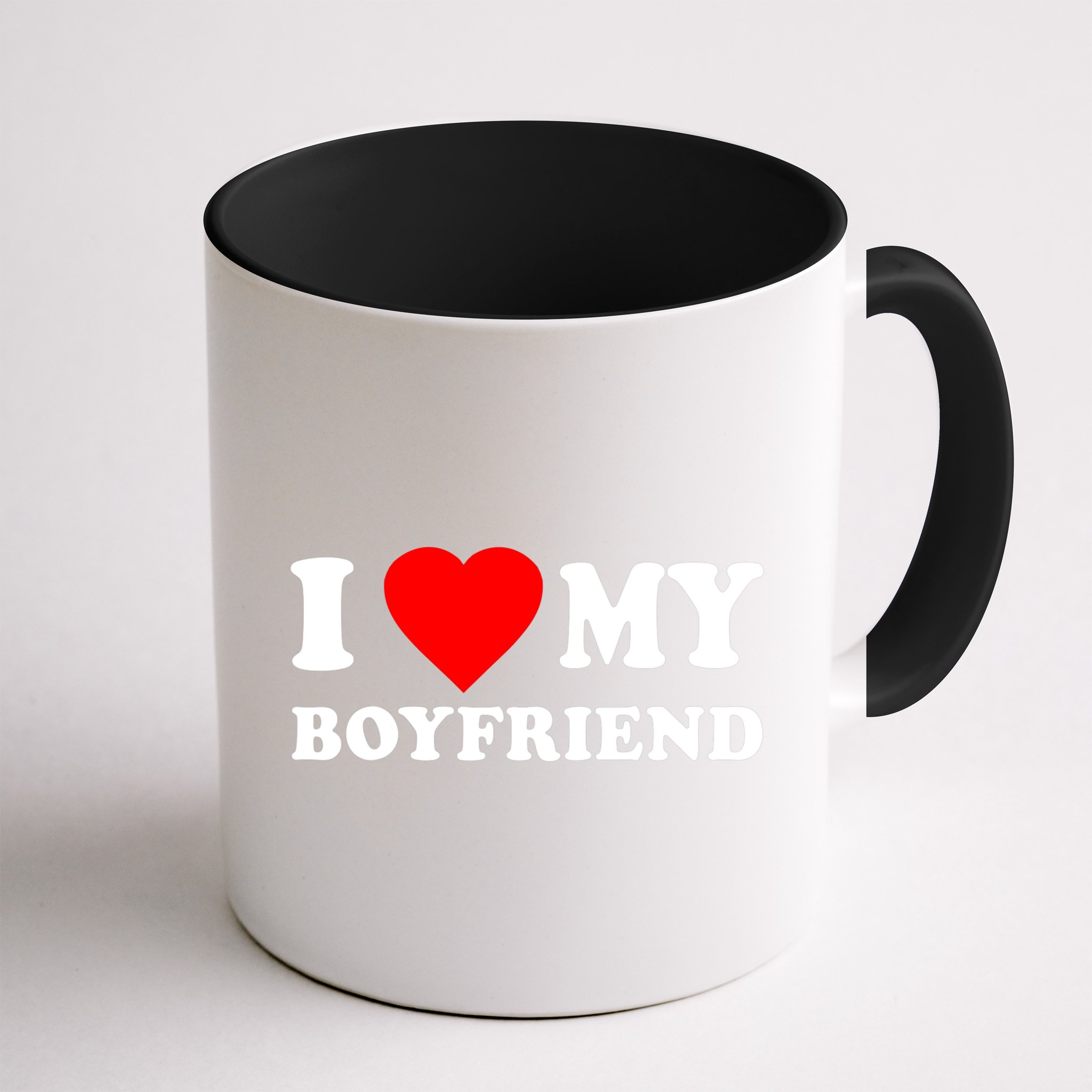 I Love My Boyfriend Design Mug