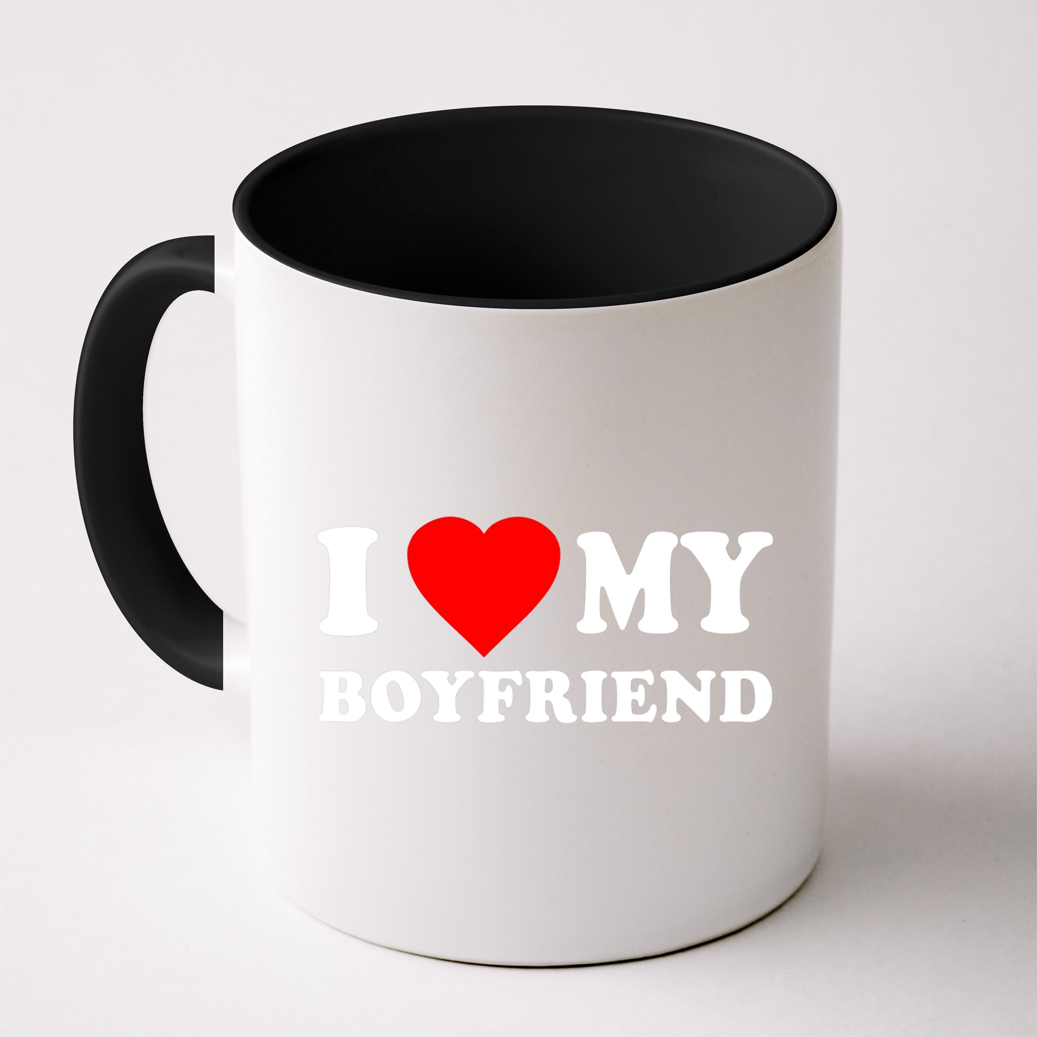 I Love My Boyfriend Design Mug