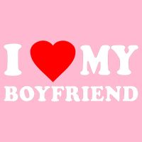 I Love My Boyfriend Design Visor