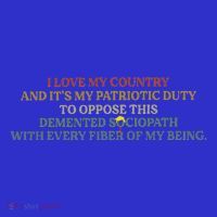 I Love My Country And ItS My Patriotic Duty Tall T-Shirt