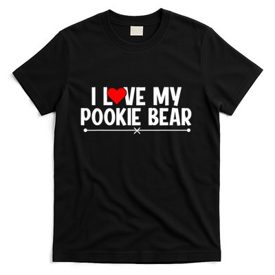 I Love My Pookie Bear ValentineS Day T-Shirt