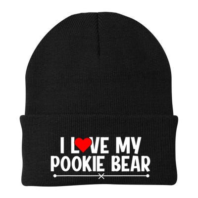 I Love My Pookie Bear ValentineS Day Beanie