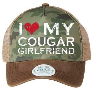 I Love My Cougar Girlfriend Legacy Tie Dye Trucker Hat