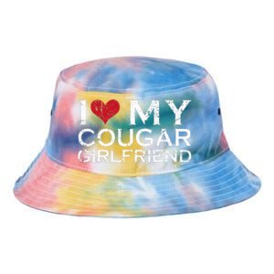 I Love My Cougar Girlfriend Tie Dye Newport Bucket Hat