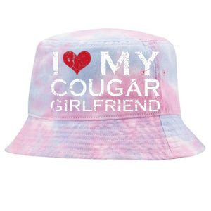 I Love My Cougar Girlfriend Tie-Dyed Bucket Hat