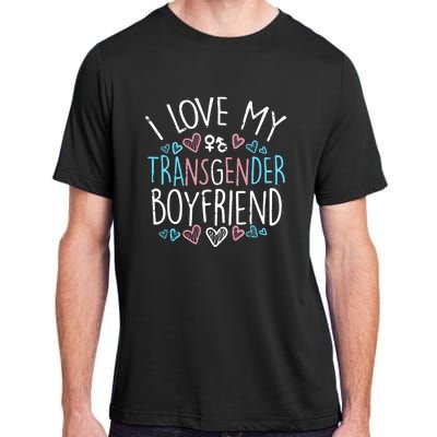 I Love My Boyfriend Lgbt Love Adult ChromaSoft Performance T-Shirt