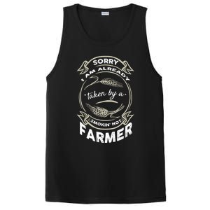 I Love My Farmer Cute Gift Being A Farmer's Wife Cute Gift PosiCharge Competitor Tank