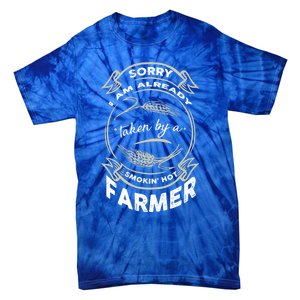 I Love My Farmer Cute Gift Being A Farmer's Wife Cute Gift Tie-Dye T-Shirt