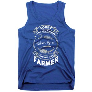 I Love My Farmer Cute Gift Being A Farmer's Wife Cute Gift Tank Top