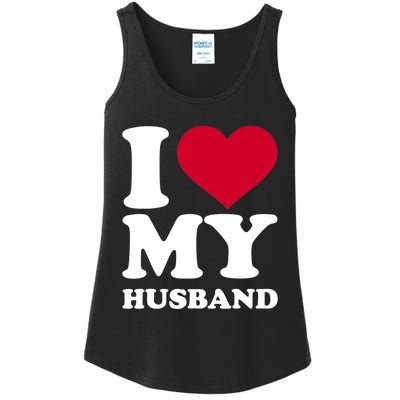 I Love My Husband TShirt Ladies Essential Tank