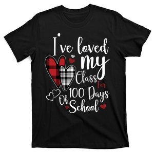 I've Loved My Class For 100 Days School Cute Valentine T-Shirt