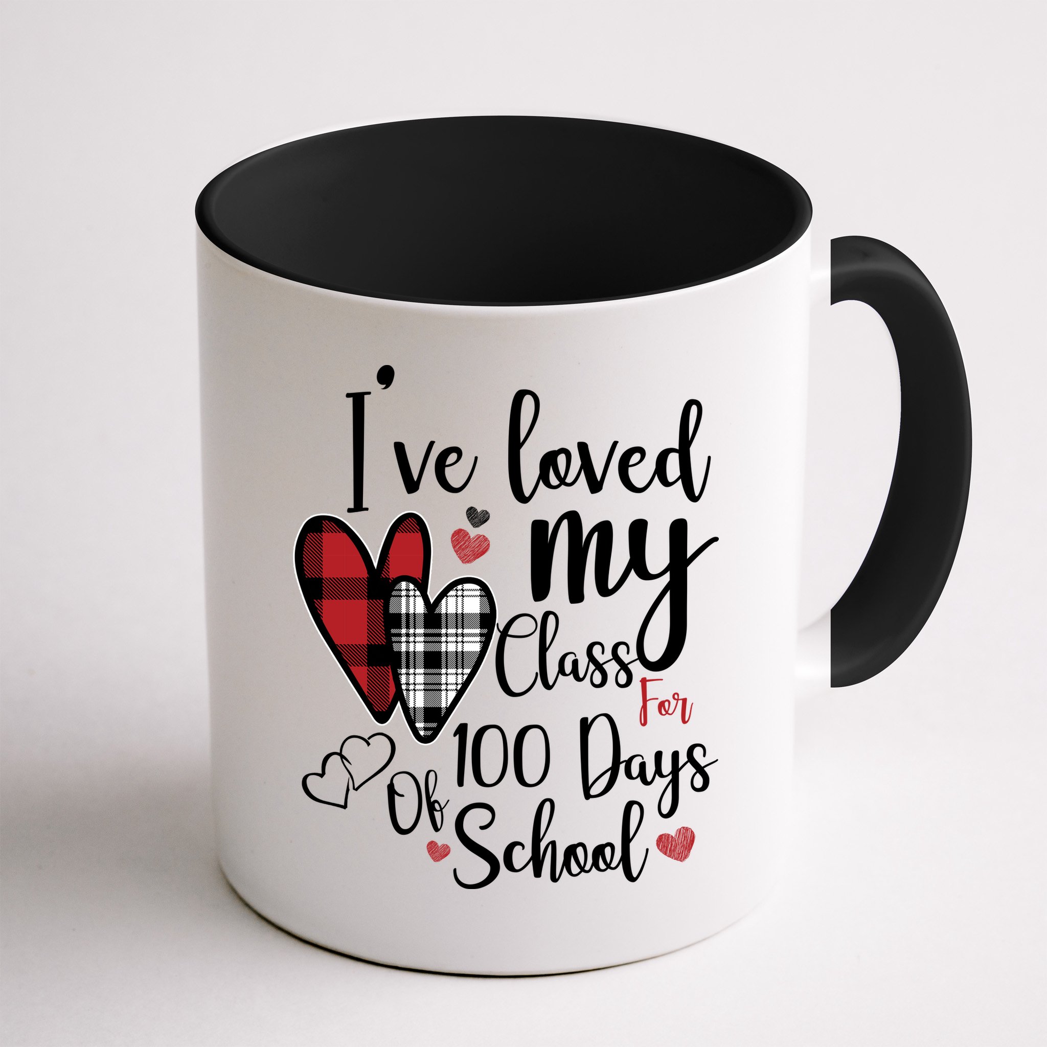 I've Loved My Class For 100 Days School Cute Valentine Mug