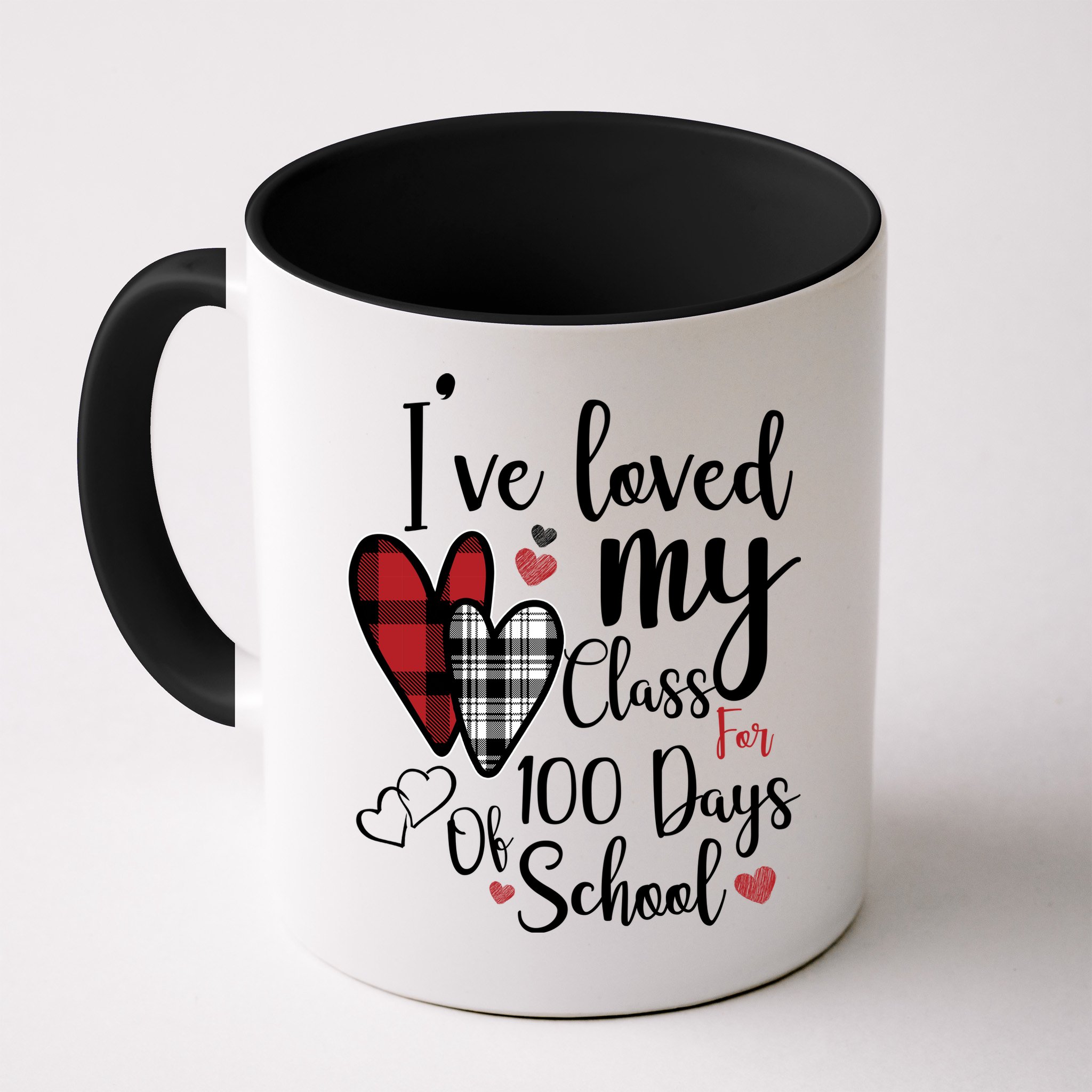 I've Loved My Class For 100 Days School Cute Valentine Mug